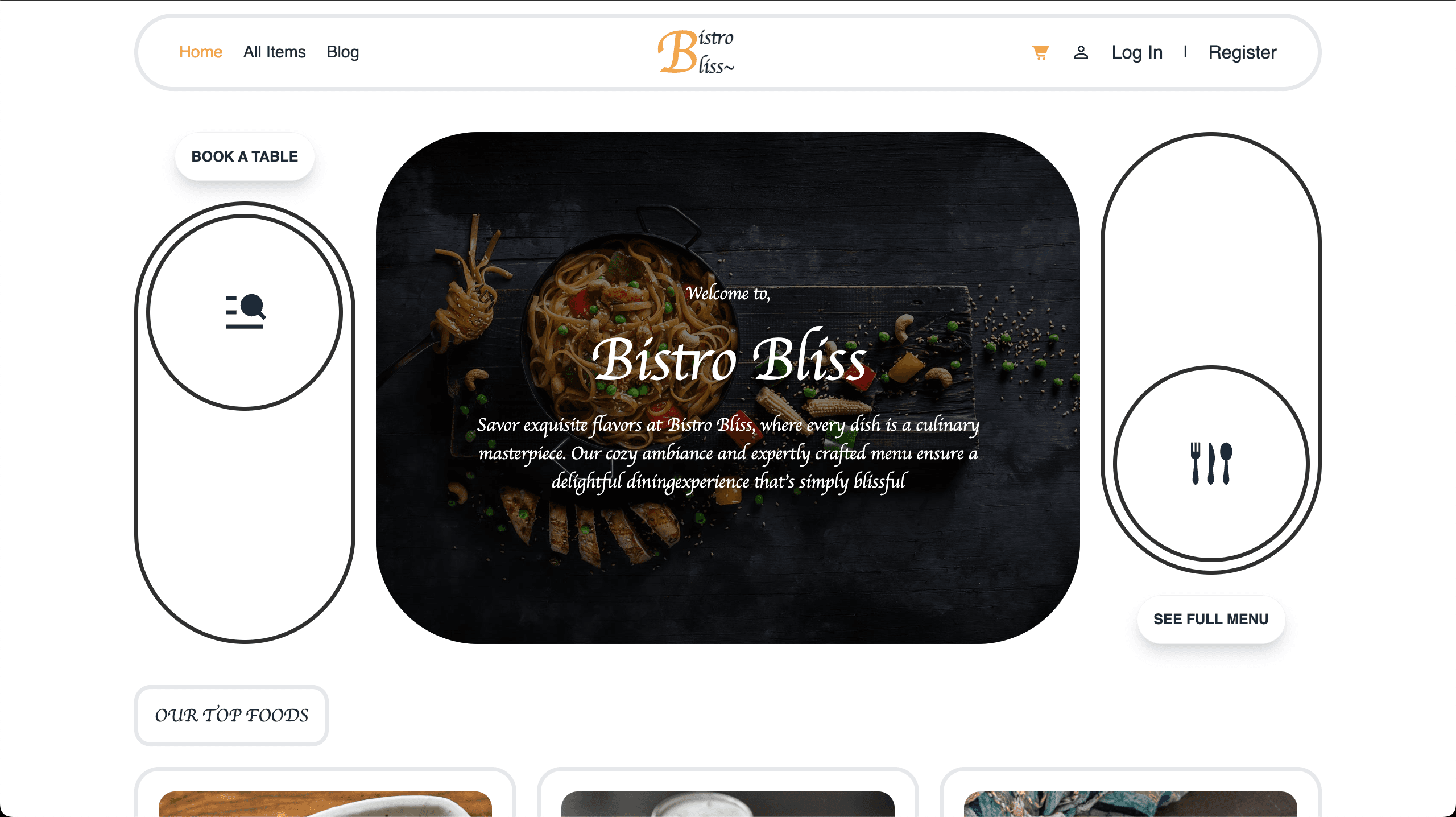 Bistro Bliss - Restaurant Management